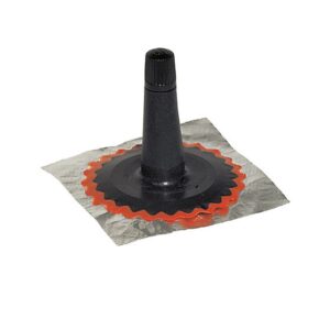 Ventilsæde TR15 m/gummiventil 38 x Ø16mm lige