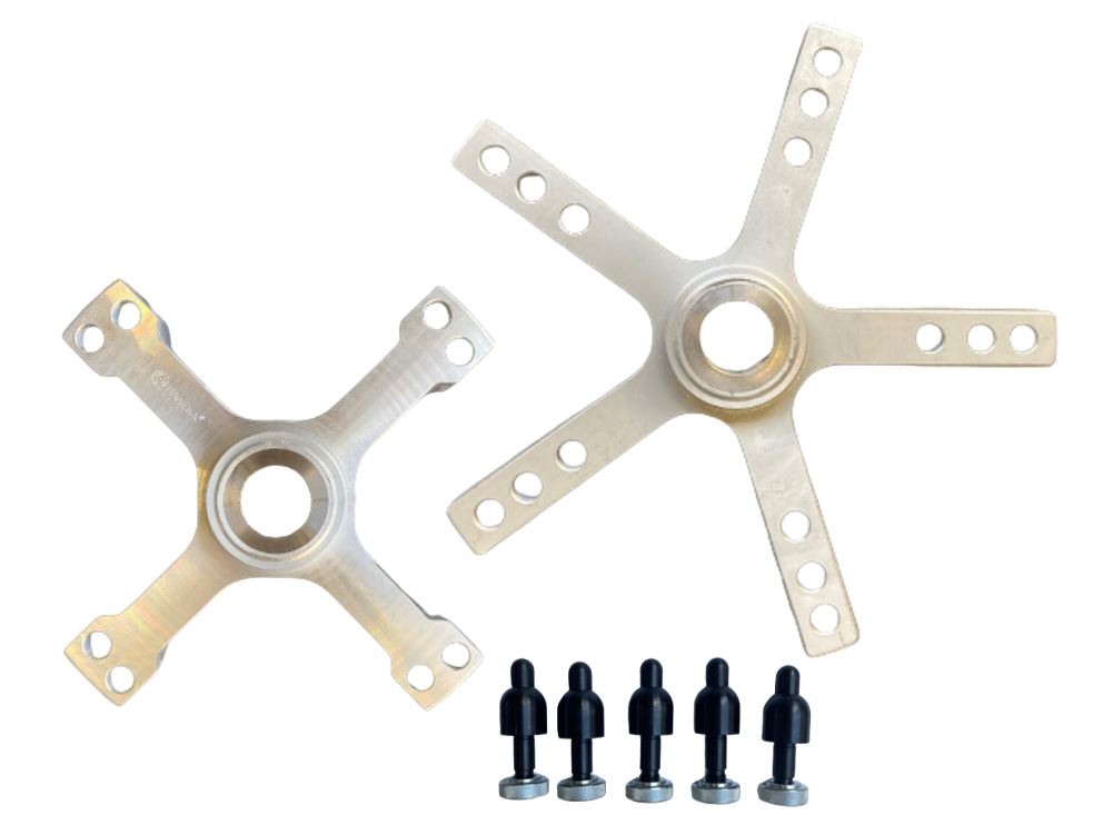 Trykflange LV til 8 og 10 huls fælge