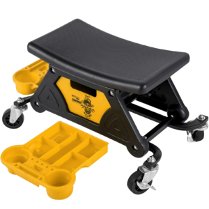 Arbejdsskammel max 130 kg. H:332xB:422xL:642 mm