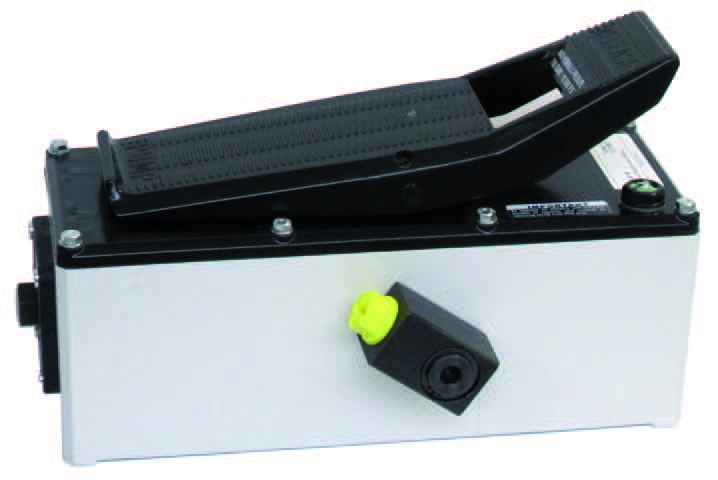 Fodpumpe Luft. Hydr. ex slange 700 Bar