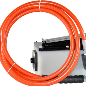 Slange f/Hydr. Fodpumpe 3 mtr. gul m/kevlar