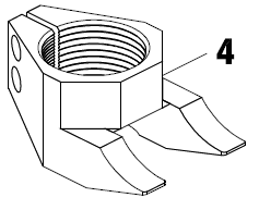 Tænder f/Kanttrådsløsner Hydr. 5191576 #4