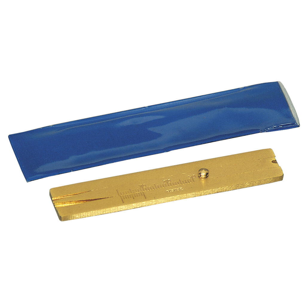 Profildybdemåler i Messing