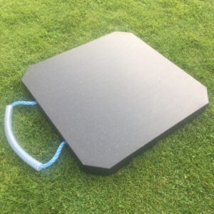 Støtteplade Plast 500x500x50mm 20 Tons