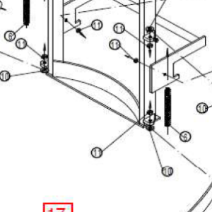 Fjeder til hjulvogn #Y471147HD-06