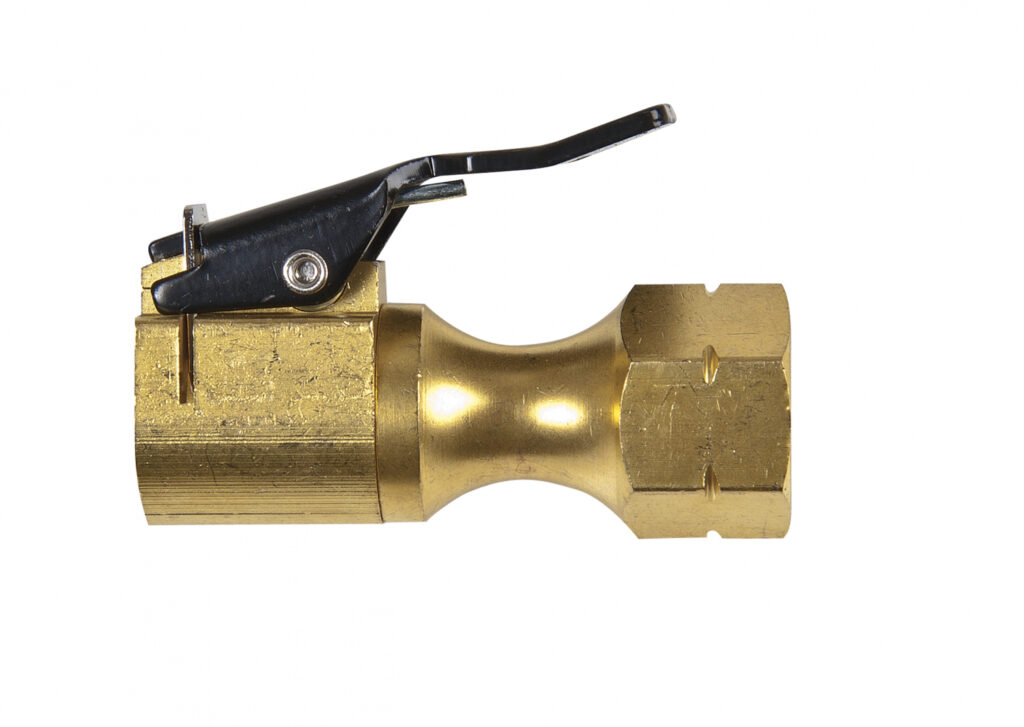 Pumpenippel 1/4" indv. gevind Clip-On f/Pumpeur