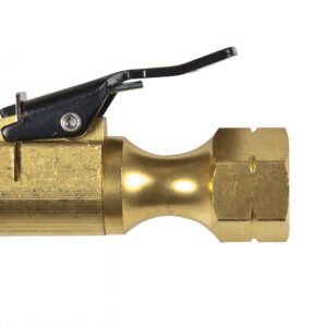 Pumpenippel 1/4" indv. gevind Clip-On f/Pumpeur