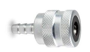 Pumpenippel connector m/slangestuds 1/4" Ø6,5