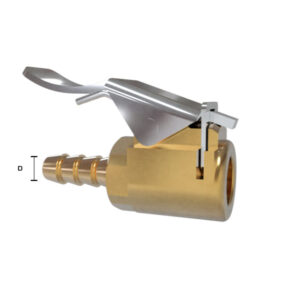 Pumpenippel PV/LV studs 8 mm f/pumpeur (W)