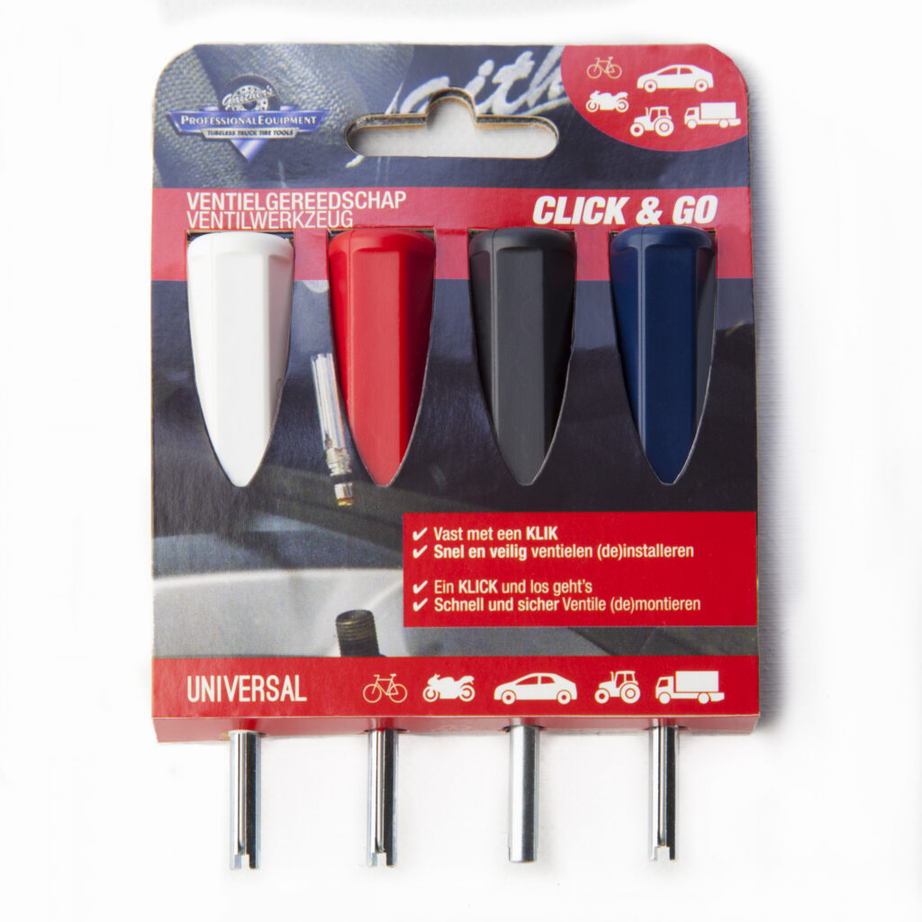 Keglenøgle sæt 4 stk Selvlås.