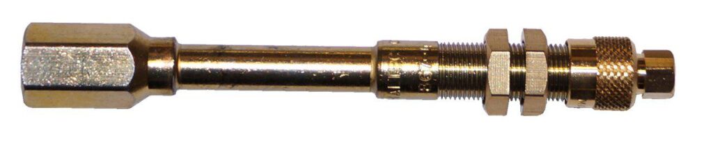 Ventilforlænger EM 102 mm Messing