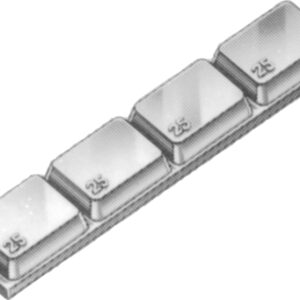 Klæbevægt Lastvogn 4x25= 100 g