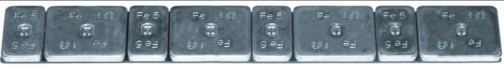 Klæbevægt "winter" 4x5g/4x10g SG-Tape