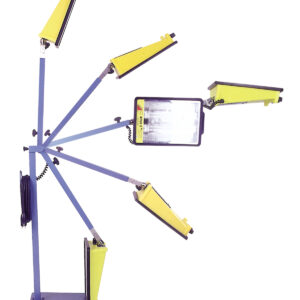 Arbejdslampe - Master 2 m/teleskopfod