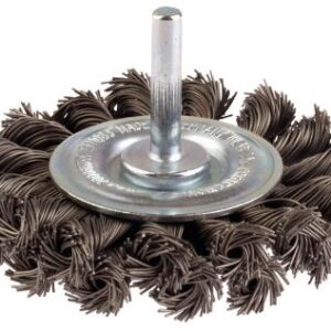 Stålbørste Ø 75 mm f/fælgkant
