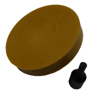 Gummiskive f/limrester