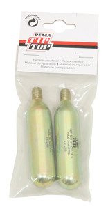 Gaspatron CO2 16 g m/gevind sæt 2 stk