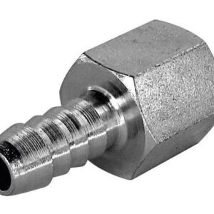 Slangenippel 1/4" ig x 8mm slangestuds