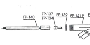 EM Adaptor f/Fyldestuds Calciumpumpe Stor #FP-134